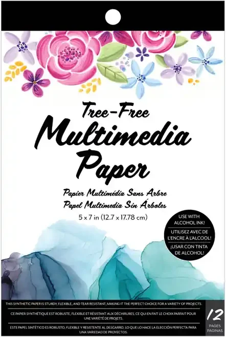 2 Pack – Ac Sketch Markers Tree-Free Multimedia Paper Pad 5″X7″-12 Sheets – 34015093
