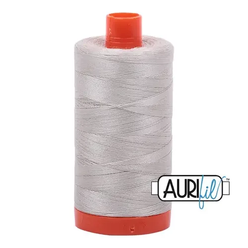 2 Pack – Aurifil 50wt Cotton 1,422yd-Moonshine – MK50SC6-1H2YR