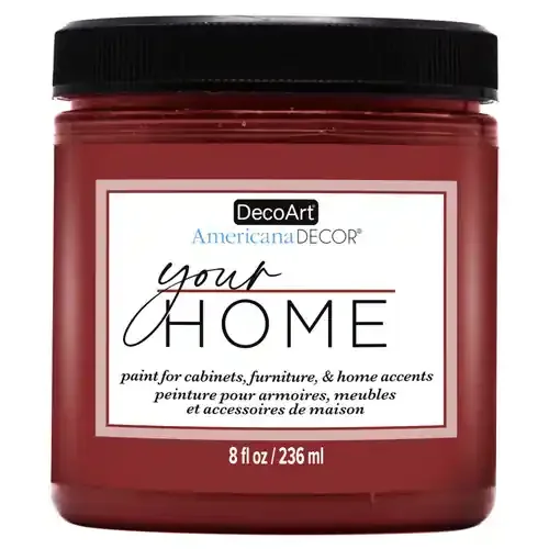 2 Pack – DecoArt Americana Decor Your Home Paint 8oz-Cottage Clay – ADYH8OZ-17