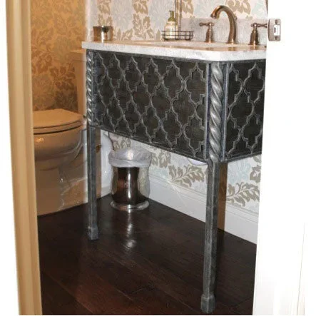 25.5-in Victoria Iron Bathroom Vanity Base with LegsShop – Bathroom