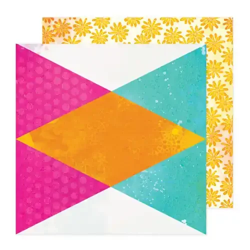 25 Pack – Vicki Boutin Bold And Bright Double-Sided Cardstock 12″X12″-Great Day – 5A0026K4-1G91T