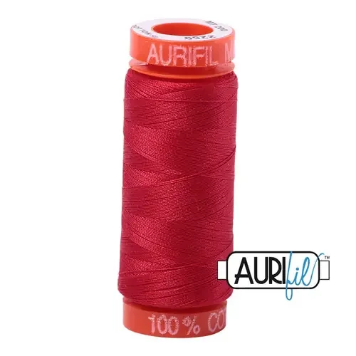 3 Pack – Aurifil 50wt Cotton Small Spool Thread-Red – 5A00319H-1H2Y7