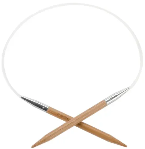 3 Pack – ChiaoGoo Bamboo Circular Knitting Needles 16″-Size 8/5mm – 2016-8