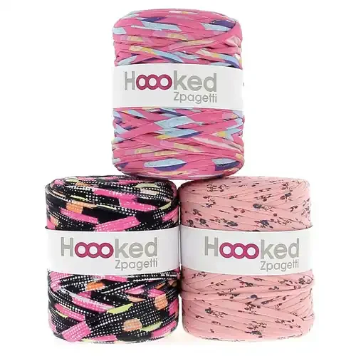 3 Pack – Hoooked Zpagetti Yarn- Colourway Fruits – ZP00-G195P