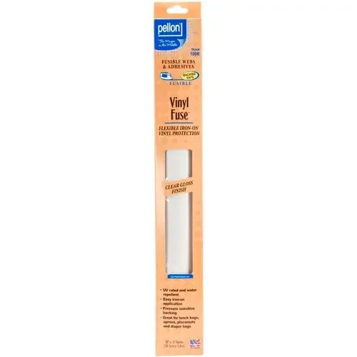 3 Pack – Pellon Vinyl Fuse Flexible Vinyl Stabilizer-Clear Gloss 15″X2yd – 100R