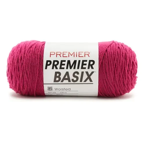 3 Pack – Premier Basix Yarn-Raspberry – 1115-78