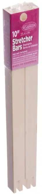 4 Pack – Frank A. Edmunds Regular Stretcher Bars-10″X.75″ – 3010