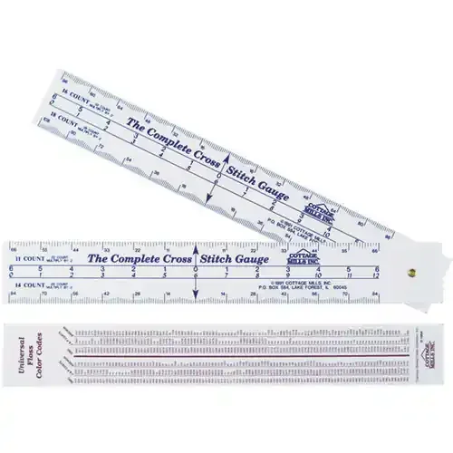 6 Pack – Cottage Mills Cross Stitch Gauge- – 18002