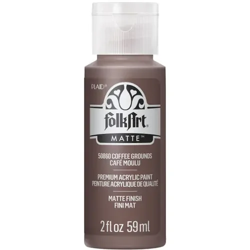 6 Pack – FolkArt Acrylic Paint 2oz-Coffee Grounds – FA-50860