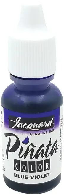 6 Pack – Jacquard Pinata Color Alcohol Ink .5oz-Blue Violet – JFC-1016