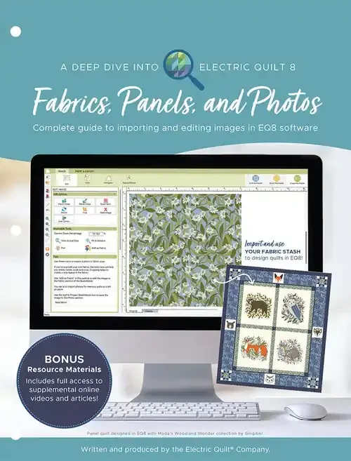A Deep Dive Into Electric Quilt 8 Fabrics, Panels & Photos-Softcover – 5A002CSV-1GG9M