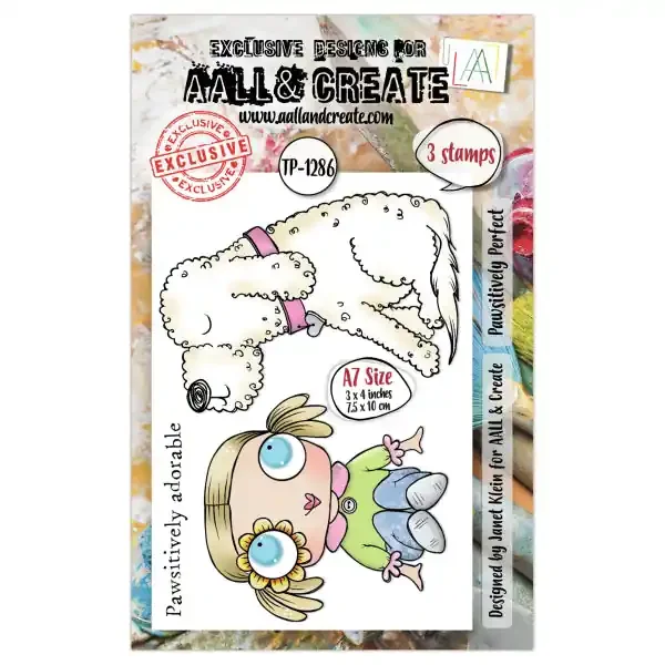 AALL & Create Pawsitively Perfect Stamp 1286