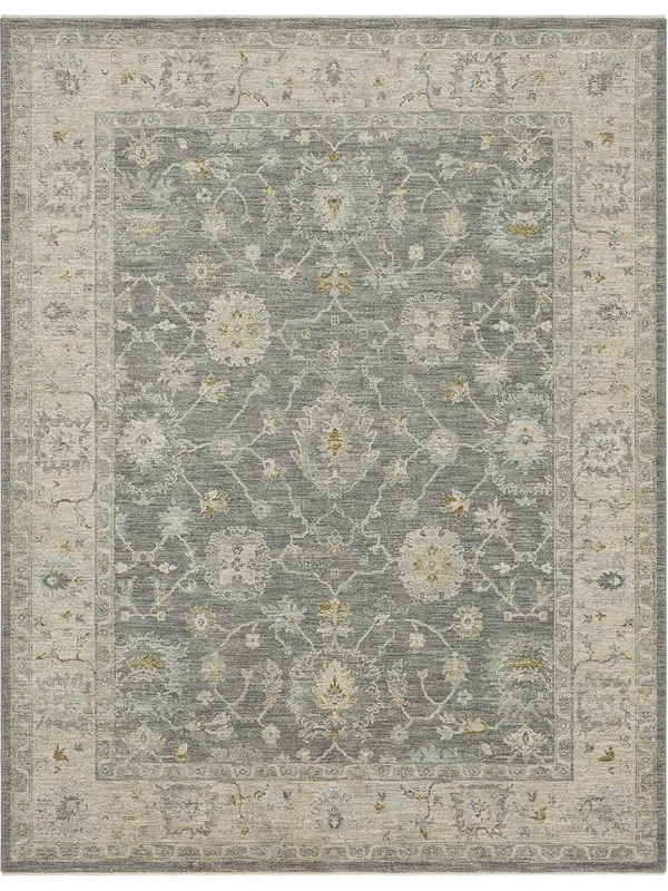 Adalia Kahta Dark gray 6′ 7″ X 9′ 6″ Rug