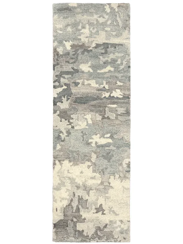 Anastasia 2’6″ x 8′ Grey Rug
