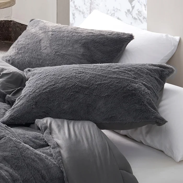 Are You Kidding Bare – Coma Inducer® Sham – Charcoal Gray