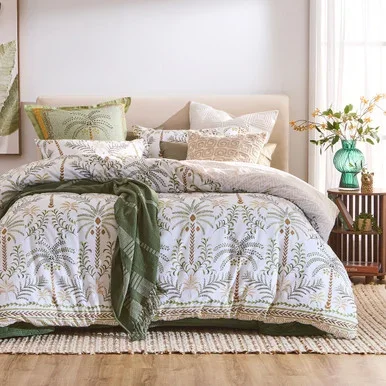 AtoliePalmQuiltCoverSet