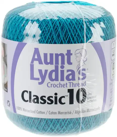 Aunt Lydia‘s Classic Crochet Thread Size 10-Peacock – 154-856