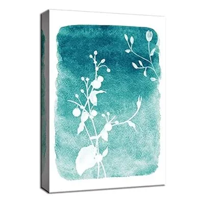 Canvas Wall Art for Living Room,Bedroom Home Artwork Paintings Abstract Flower Art Ready to Hang – 12×18 inches