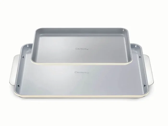 Caraway Baking Sheet Duo in Cream