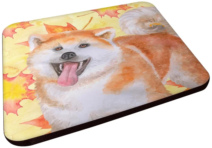 Caroline’s Treasures Akita Fall Decorative coasters, Multicolor