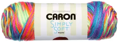 Caron Simply Soft Paints Yarn-Rainbow Bright – 294021-21009