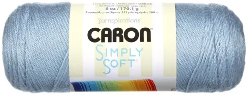 Caron Simply Soft Solids Yarn-Light Country Blue – H97003-9709