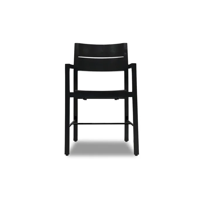 Chaise extérieure en bois de teck │ NoirCosmetics