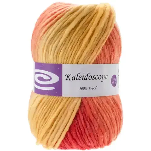 Elegant Kaleidoscope Yarn-Flames – 147-36
