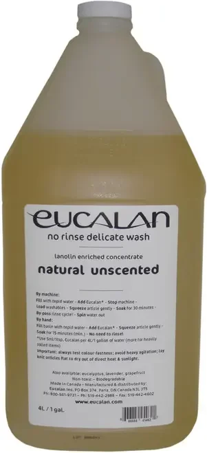 Eucalan Fine Fabric Wash 1gal-Unscented – 45462