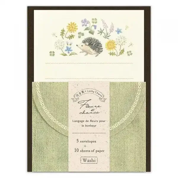 Fleurs & Chance Mini Letter Set – Plaisir