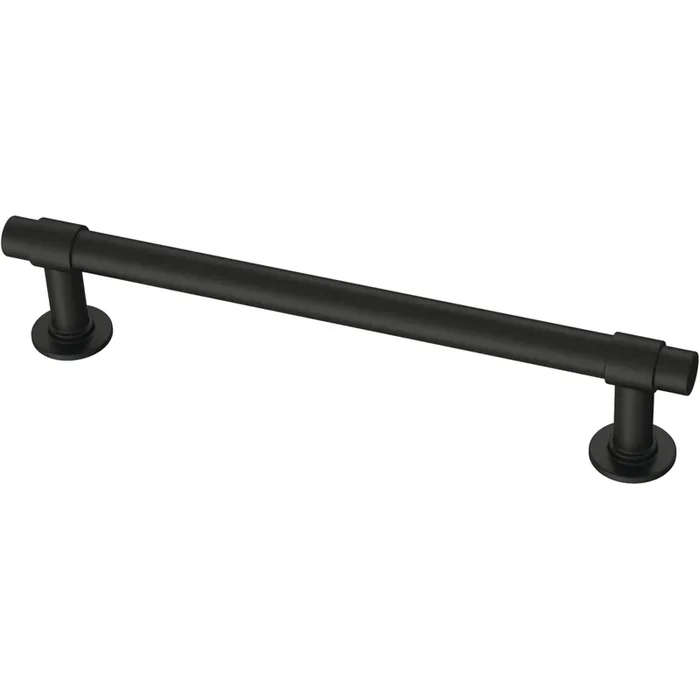 FRANKLIN BRASS Bar (20-Pack) Cabinet Handles 5-1/16″” Hole to Hole Matte Black Kitchen Cabinet Pulls Drawer Handles Cabinet Hard