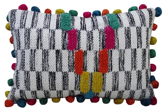 Handwoven 14″X 24″ Throw Pillow for Decoration