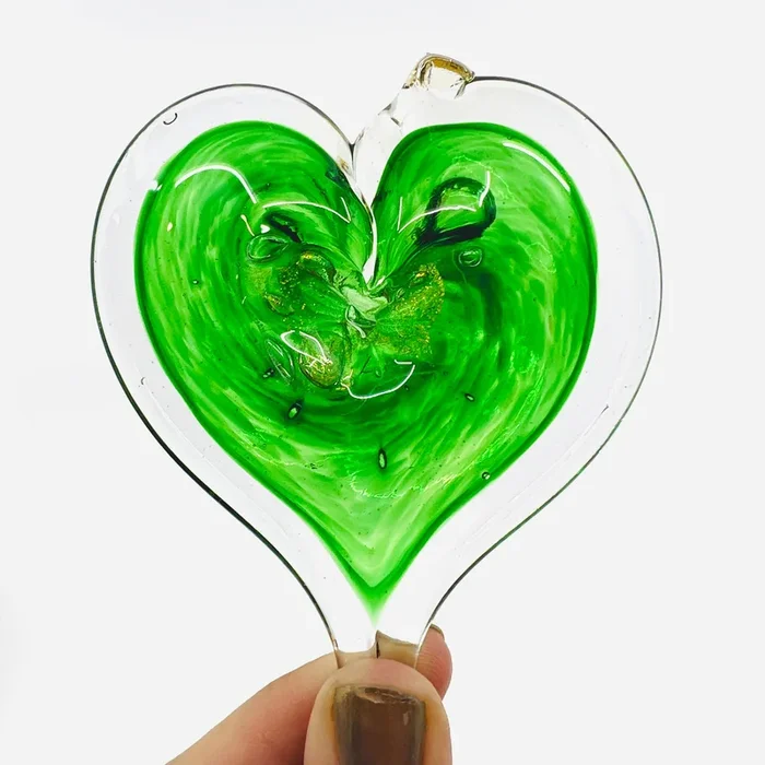 Heart Ornament, EmeraldSuncatcher
