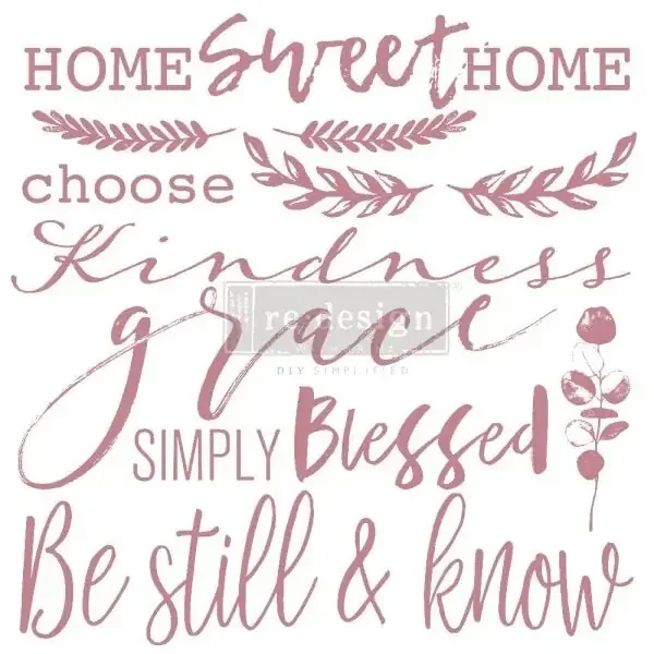 Inspired Words ReDesign With Prima Decor Stamp Stamps For Furniture Upcycling — Flipping Fabulous