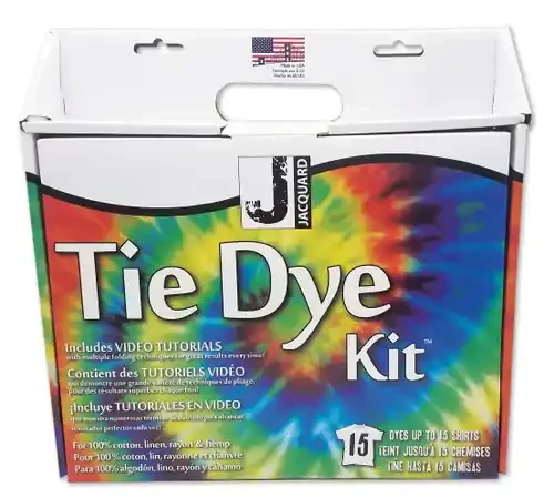 Jacquard Tie-Dye Kit-Includes 3 colors. – 5A002B89-1GDR1