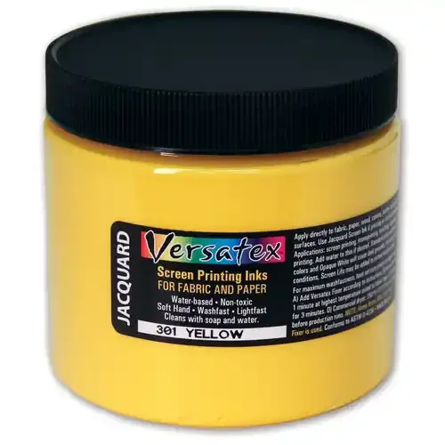 Jacquard Versatex Screen Ink- 301 Yellow – 5A00344X-1H5TK