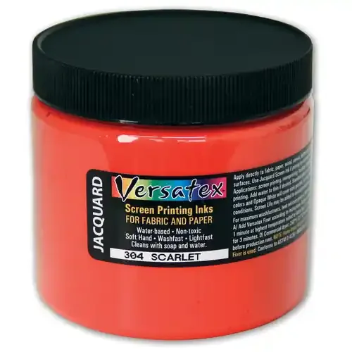 Jacquard Versatex Screen Ink- 304 Scarlet – 5A00344X-1H5TJ
