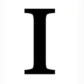Letter IOutdoor