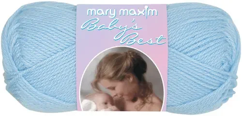 Mary Maxim Baby‘s Best Yarn-Blue – 444-4