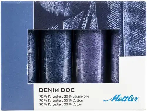 Mettler Denim Doc Thread Kit 4/Pkg- – DENIMDOC