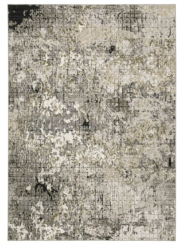 Nebulous 7’10” x 10’10” Grey Rug