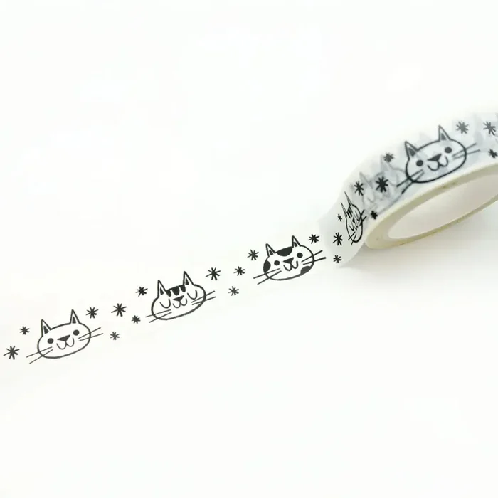 Nellie Le Doodle Cats Washi Tape