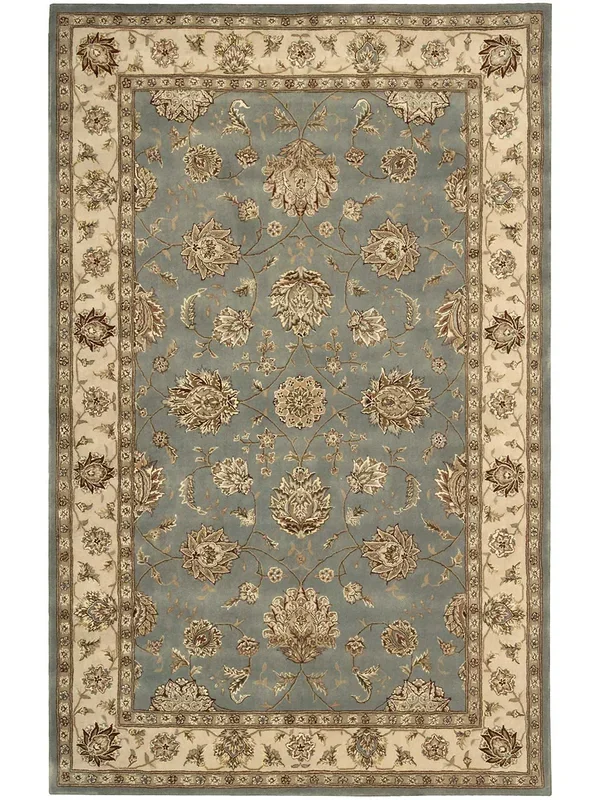 Nourison 2000 2210 Blue 5’6″ x 8’6″ Rug