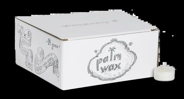palm wax tealights – 6 month subscriptiontea light candles