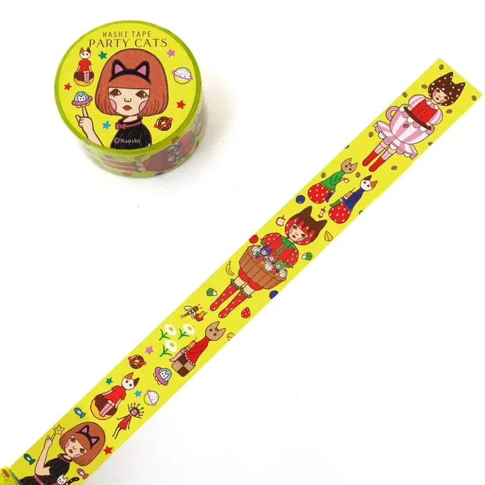 Party Cats Washi Tape