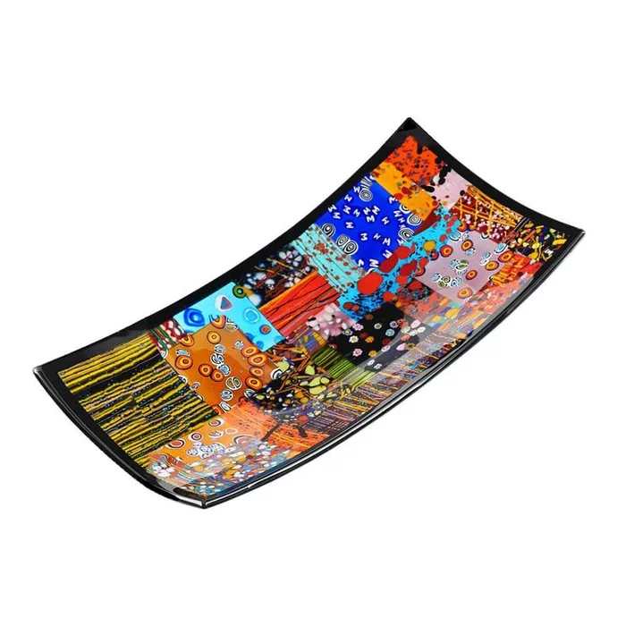 Patchwork Rectangular Centerpiece cm 21 up to 40Vassoi decorativi