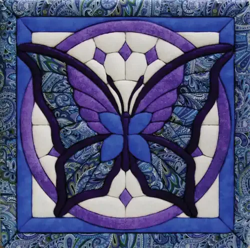 Quilt-Magic No Sew Wall Hanging Kit-Butterfly – QM125