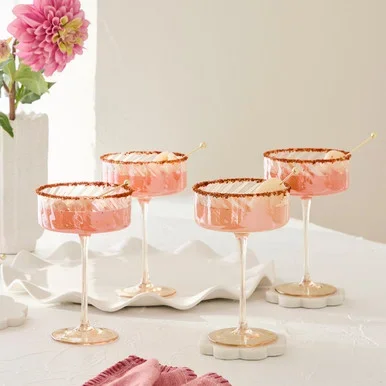 RayaLustreCocktailCoupeSetof4