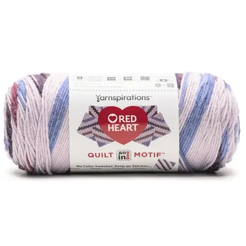 Red Heart All In One Quilt Motif Yarn-Epoch – 5A002X8M-1GY6R