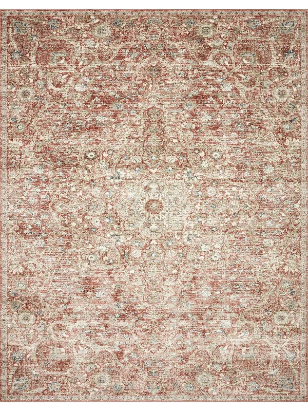 Saban SAB02 Rust/Beige 6’7″ x 9’3″ Rug